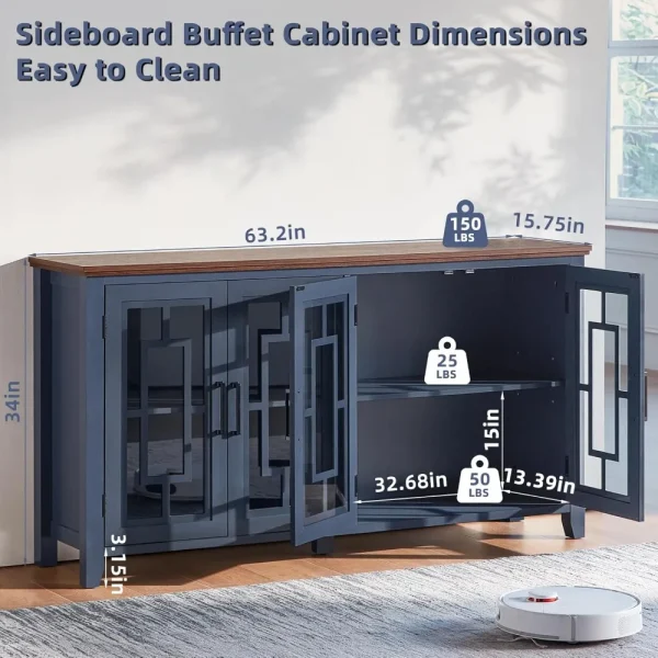 Sideboard Buffet Cabinet with Storage