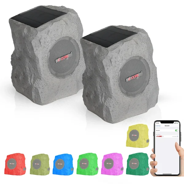 Outdoor Waterproof Speakers Bluetooth  Wireless Linkable Multi Connect 10W