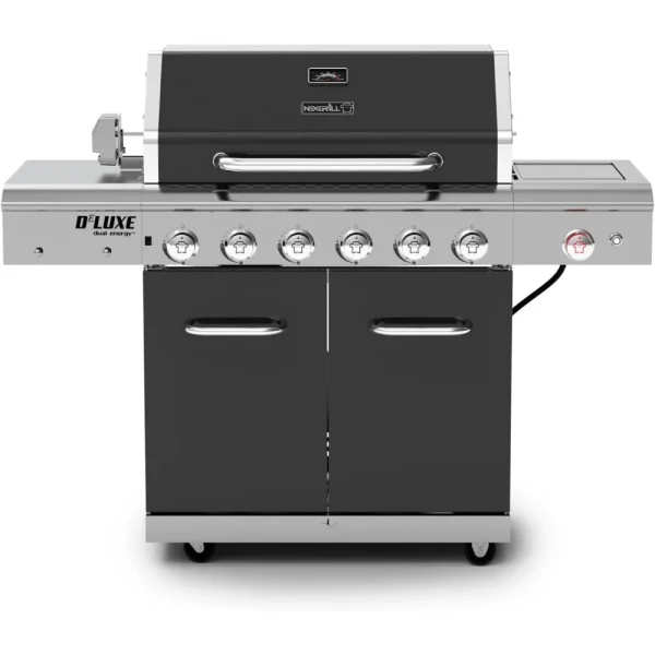 Deluxe 6-Burner Propane Gas Grill60,000 BTUs Output