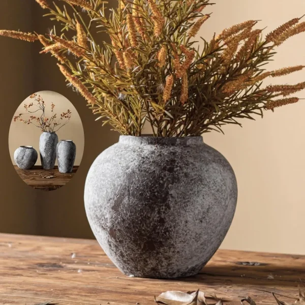Rustic Large Ceramic Vase