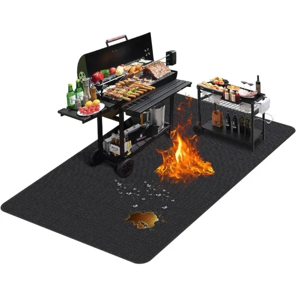 76 x 52 inches Fireproof Fire Pit/Grill Mat