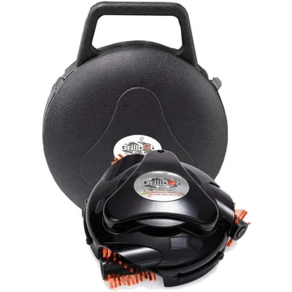 Automatic BBQ Grill Cleaning Robot with Nylon Brushes