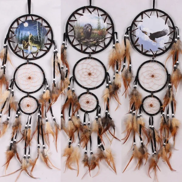 Oil Painting Dream Catcher  Wall Decoration