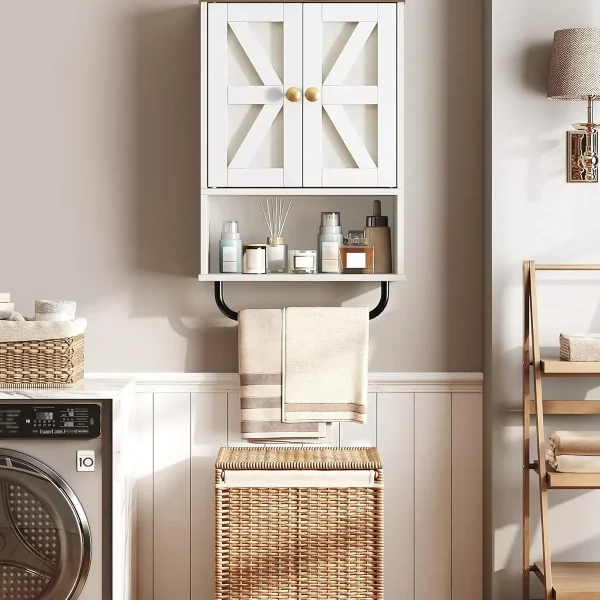 Rustic Bathroom Wall Cabinet