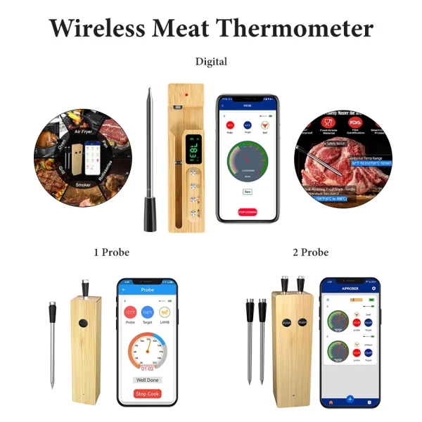 Digital Bluetooth Digital Meat Thermometer