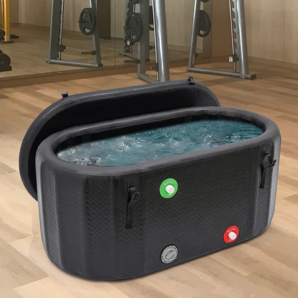 Inflatable PVC Ice Bathtub With Inflation Pump