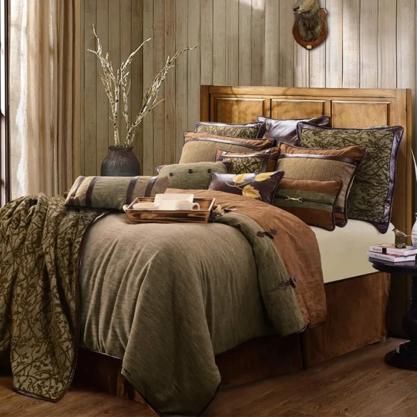 5 Piece Queen Size Lodge Comforter
