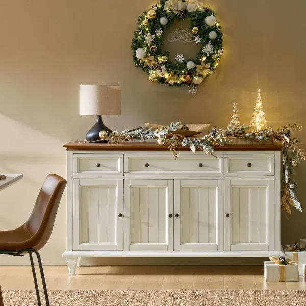 Modern 58" Farmhouse Sideboard