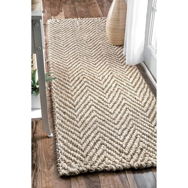 Jute Runner Rug, 2' 6"" X 8'