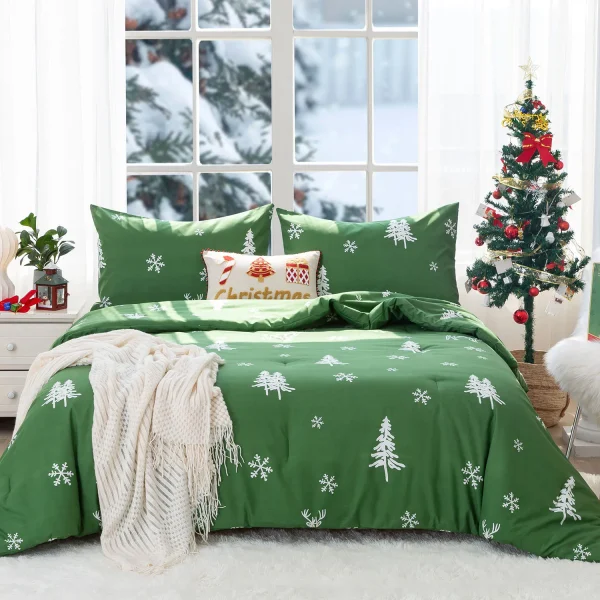 Christmas Poly Cotton Bed Comforter