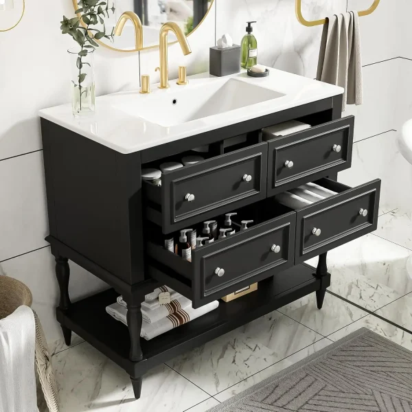 Farmhouse 36" Bathroom Vanity with Sink