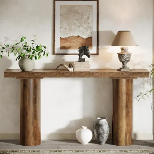 63" Farmhouse Console Table
