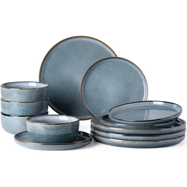 4-Person Ceramic Dinnerware Set